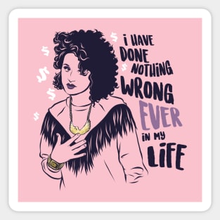 Parks and Rec Mona Lisa Saperstein Sticker